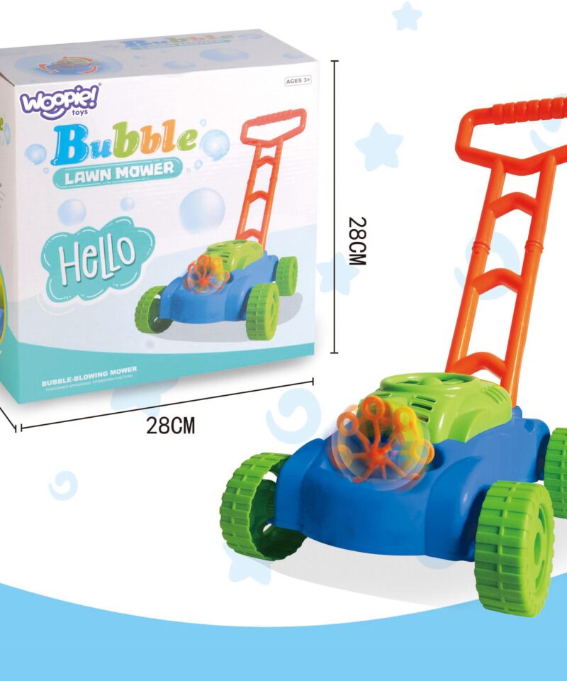 Realistlik heli ja mullid mängukosil