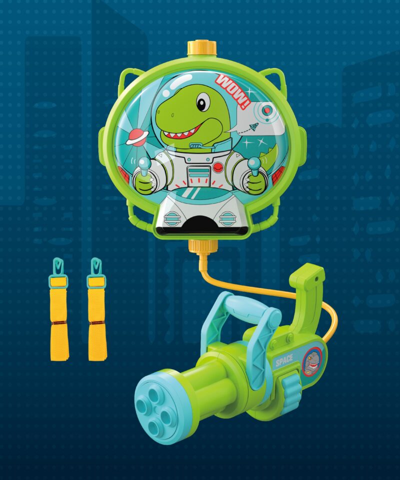 Dinoasaurus disainiga veepüstol