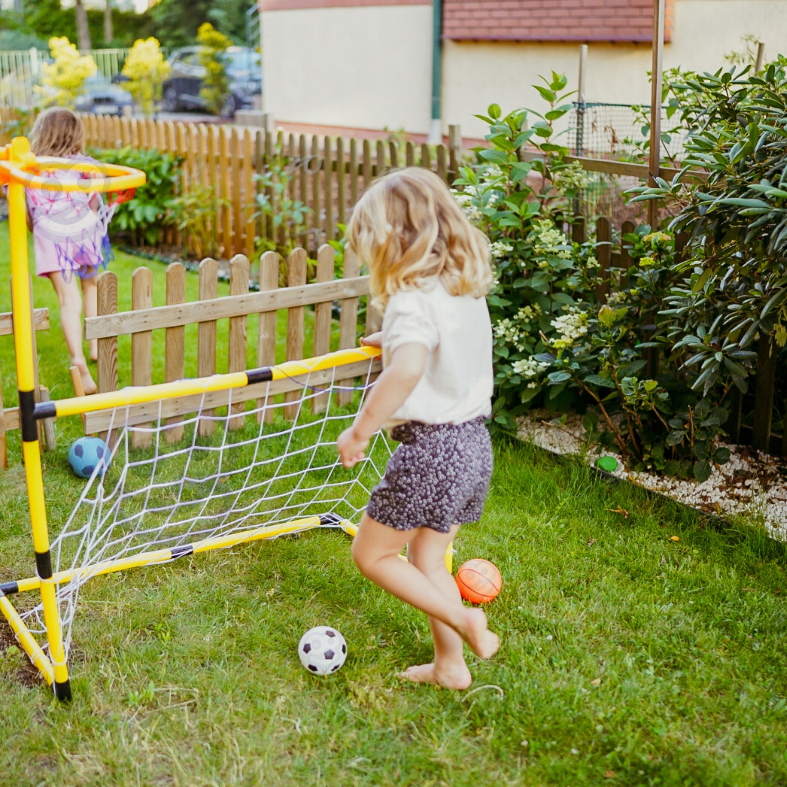 Mitmekülgne mängukomplekt aktiivsetele lastele