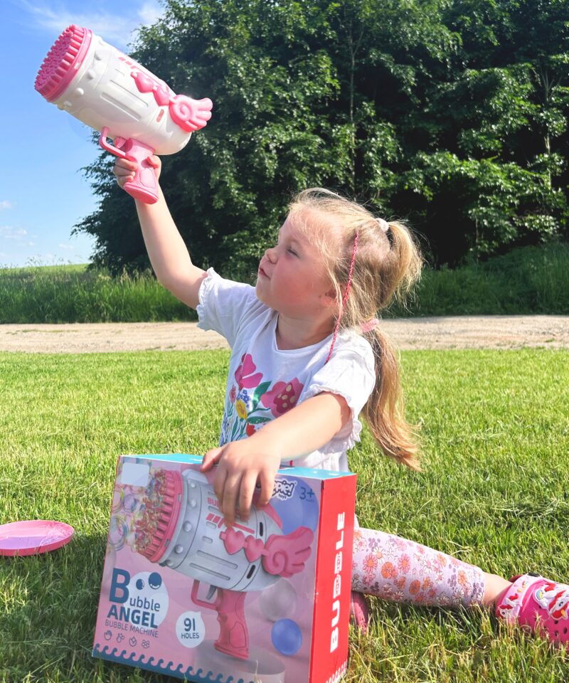 Võimas mullipüstol 91 avaga