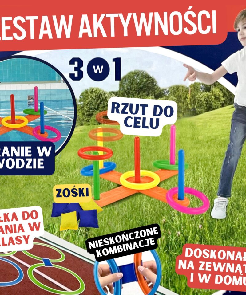 Komplekt rannamängudeks lastele