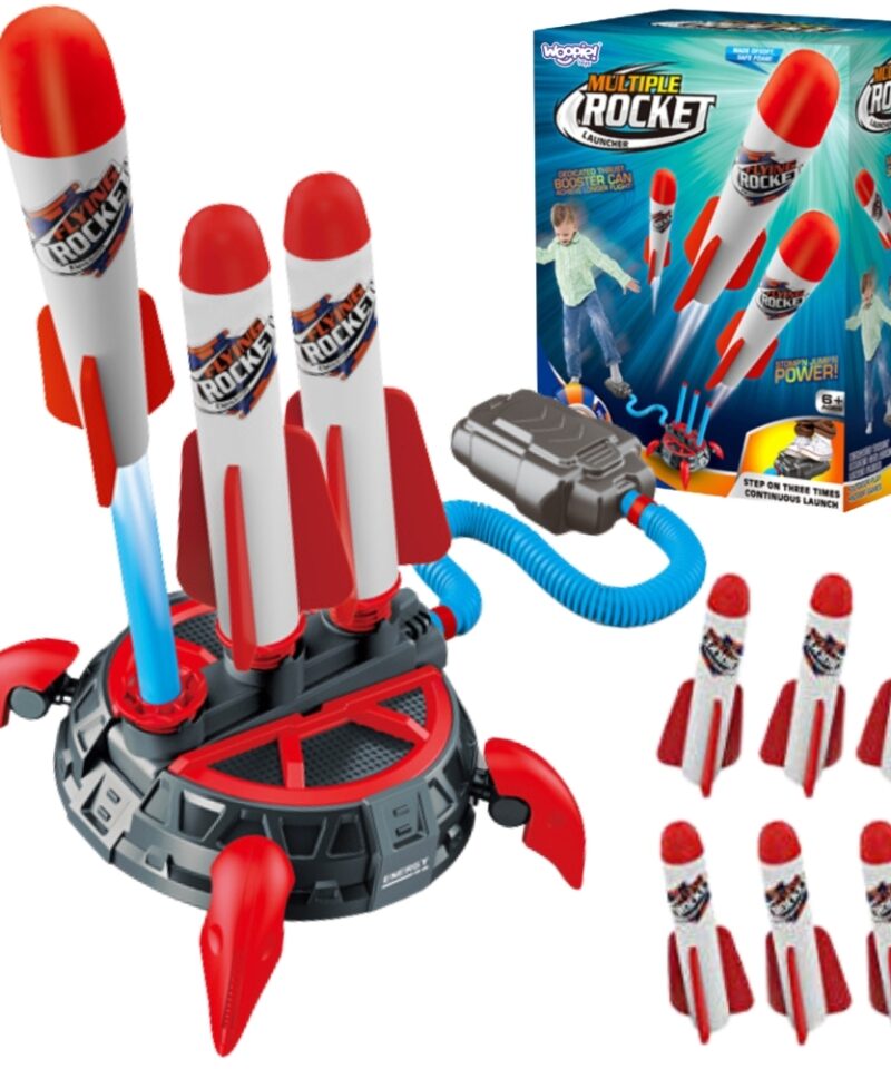 Laste vahtplastist raketikomplekt mänguvalmis