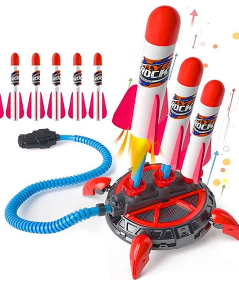 Pedaalipumbaga juhitav raketikomplekt