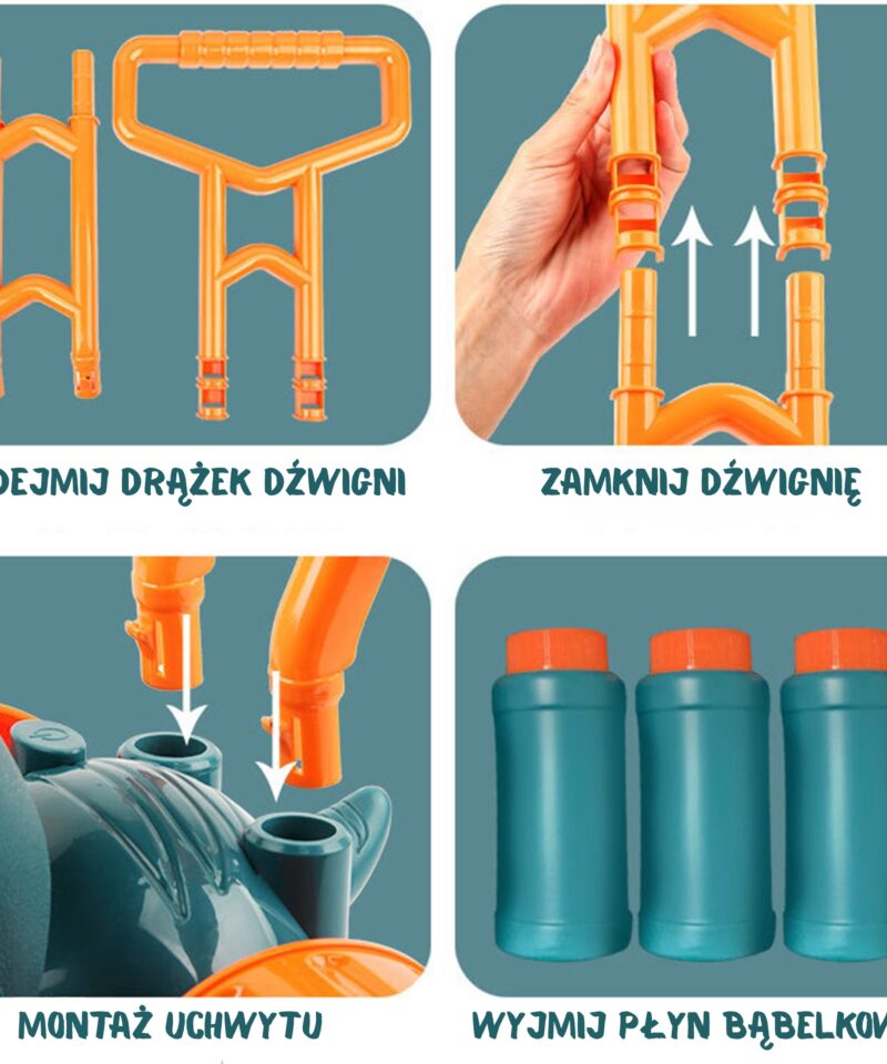 Värvikas ja lõbus muruniiduk