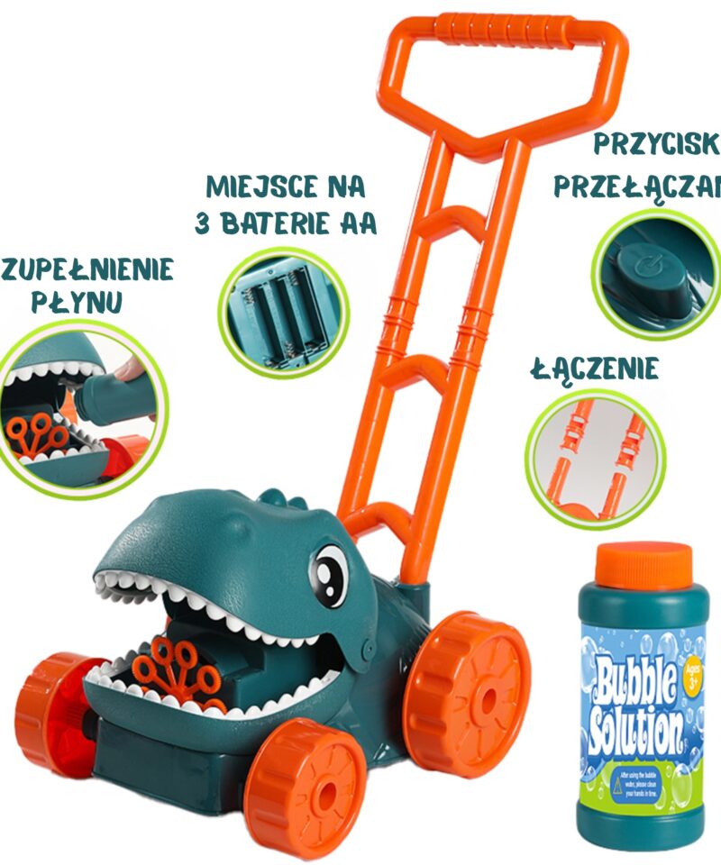 Värvikas ja lõbus muruniiduk