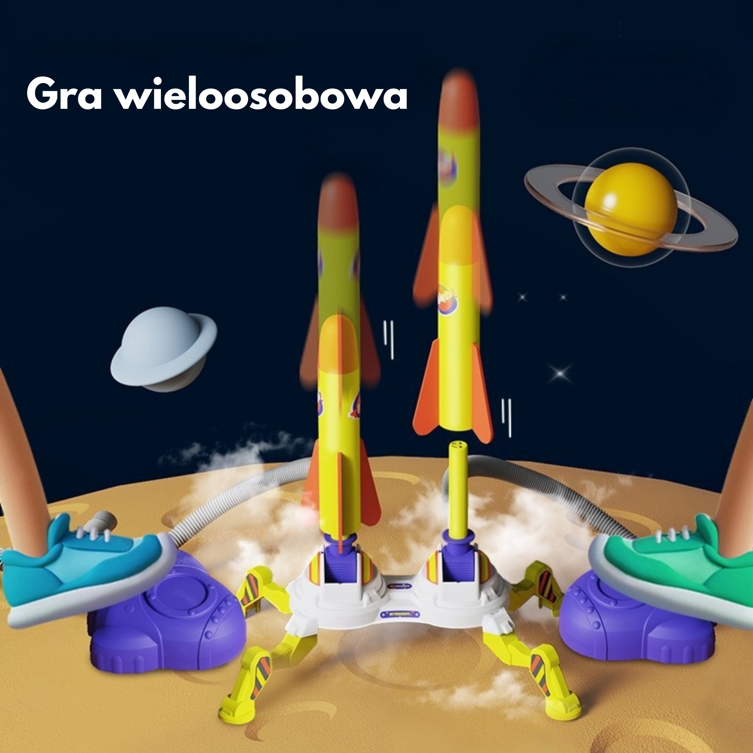 Ohutud vahtmaterjalist raketid mängimiseks