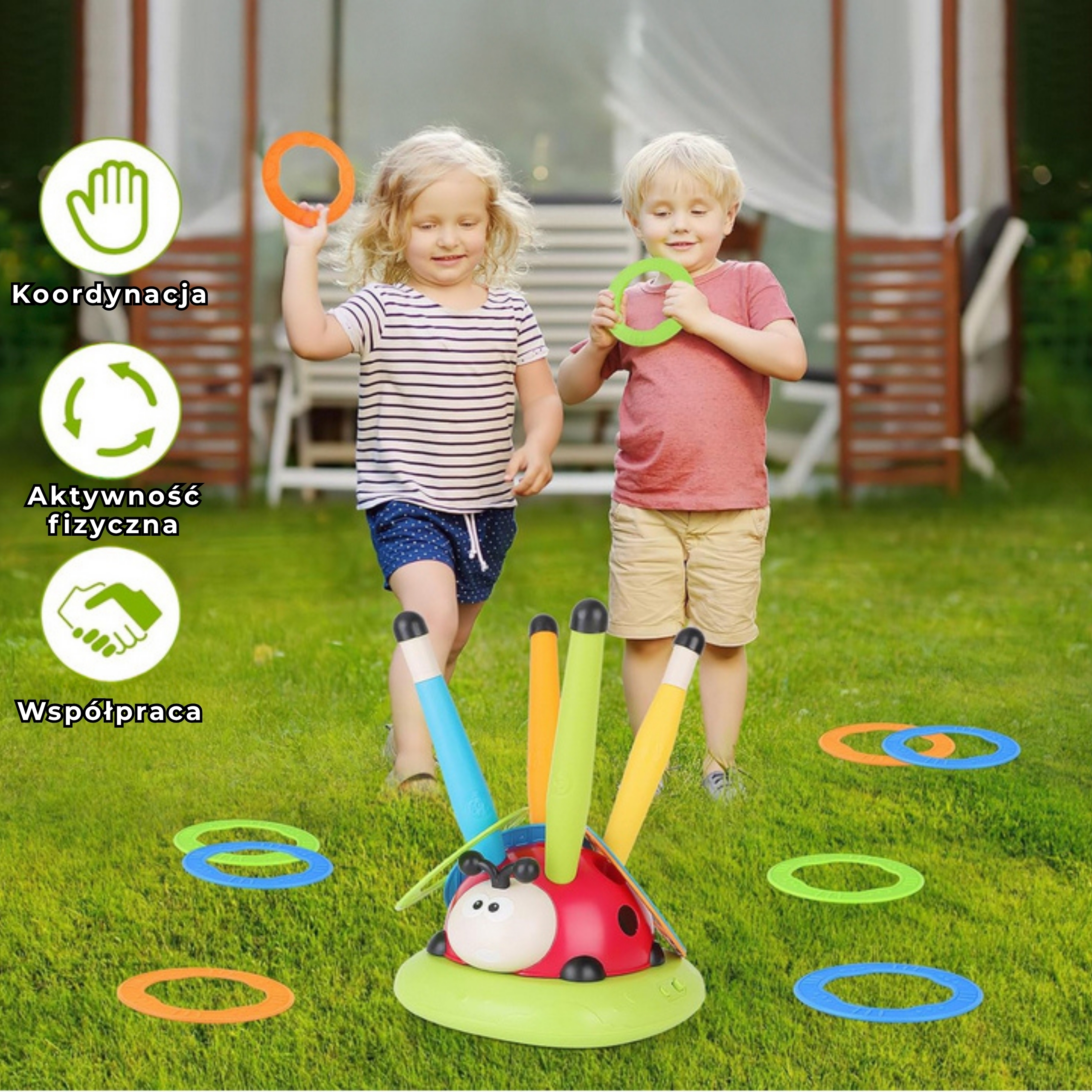 Kolme-ühes mänguasi mitmekülgseks lõbuks