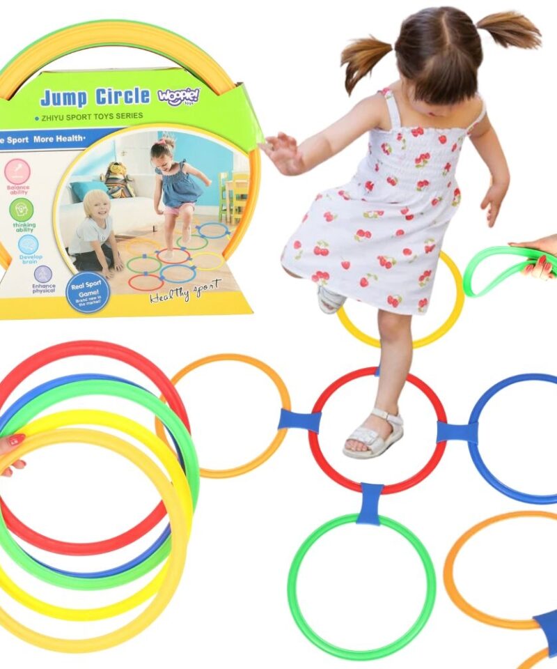 Värvilised hüppevõrud lastele mängimiseks