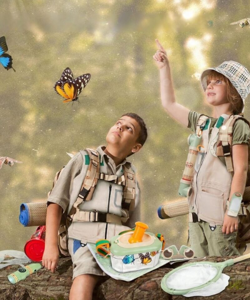 Komplekt väikesele looduse uurijale