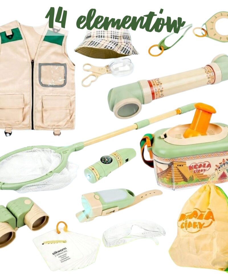 Looduse uurimise tööriistade komplekt