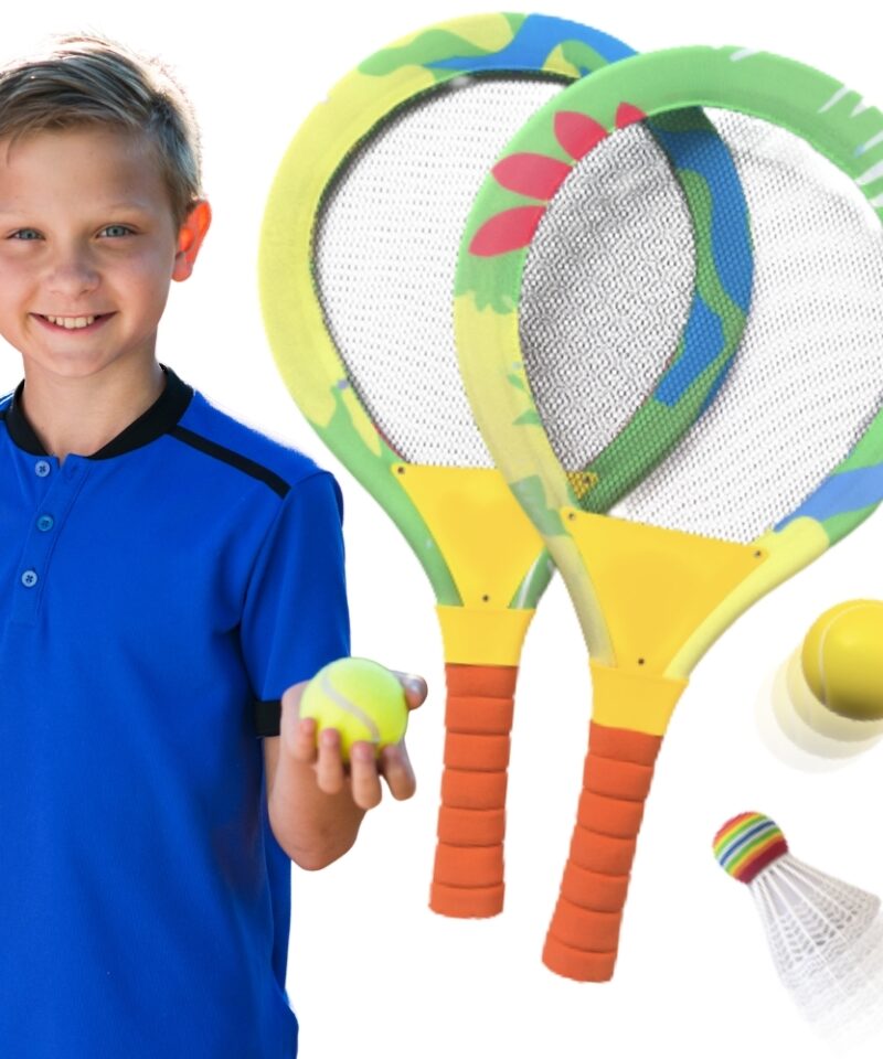 Laste Värviline Sulgpallikomplekt