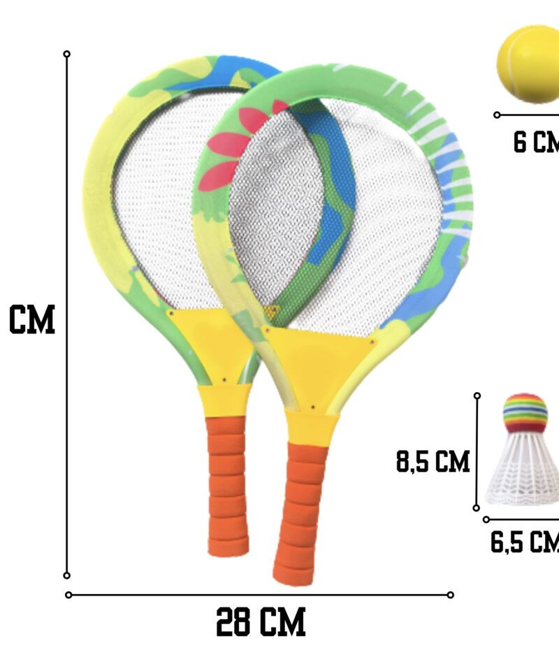 Värvilised reketid lastele