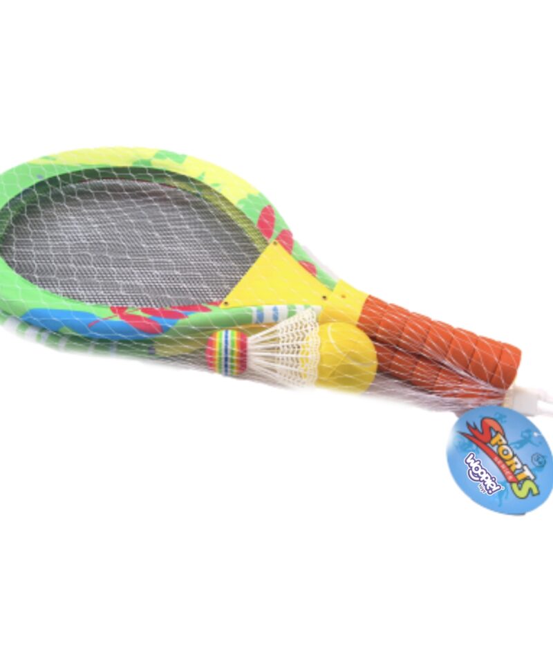 Ohutu sulgpallikomplekt lastele