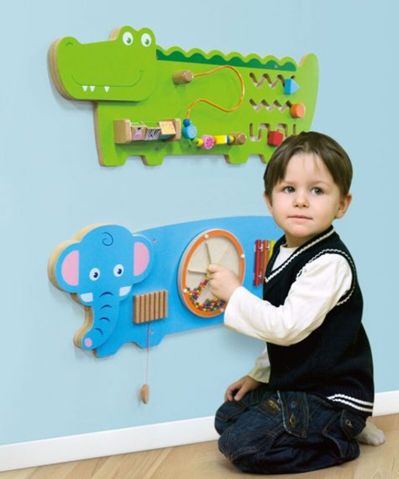 Värvikas sensoorne paneel seinale