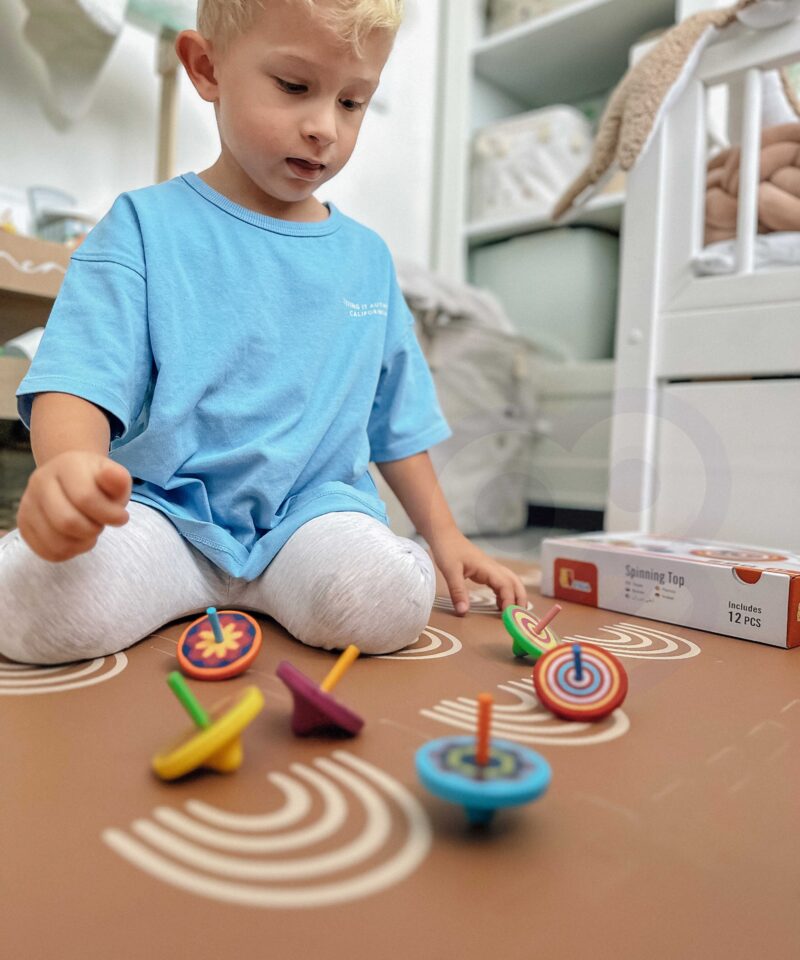 Värviline vurr arendab motoorikat