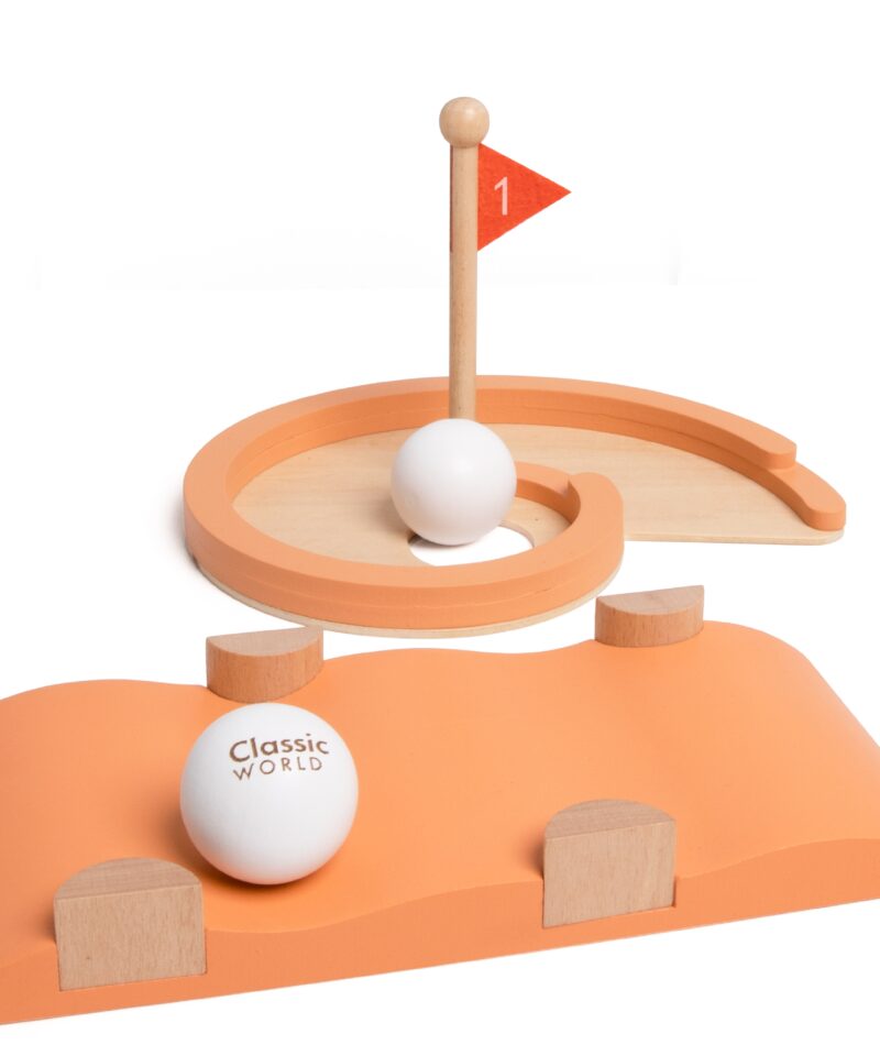 Minigolfi komplekt koos takistustega