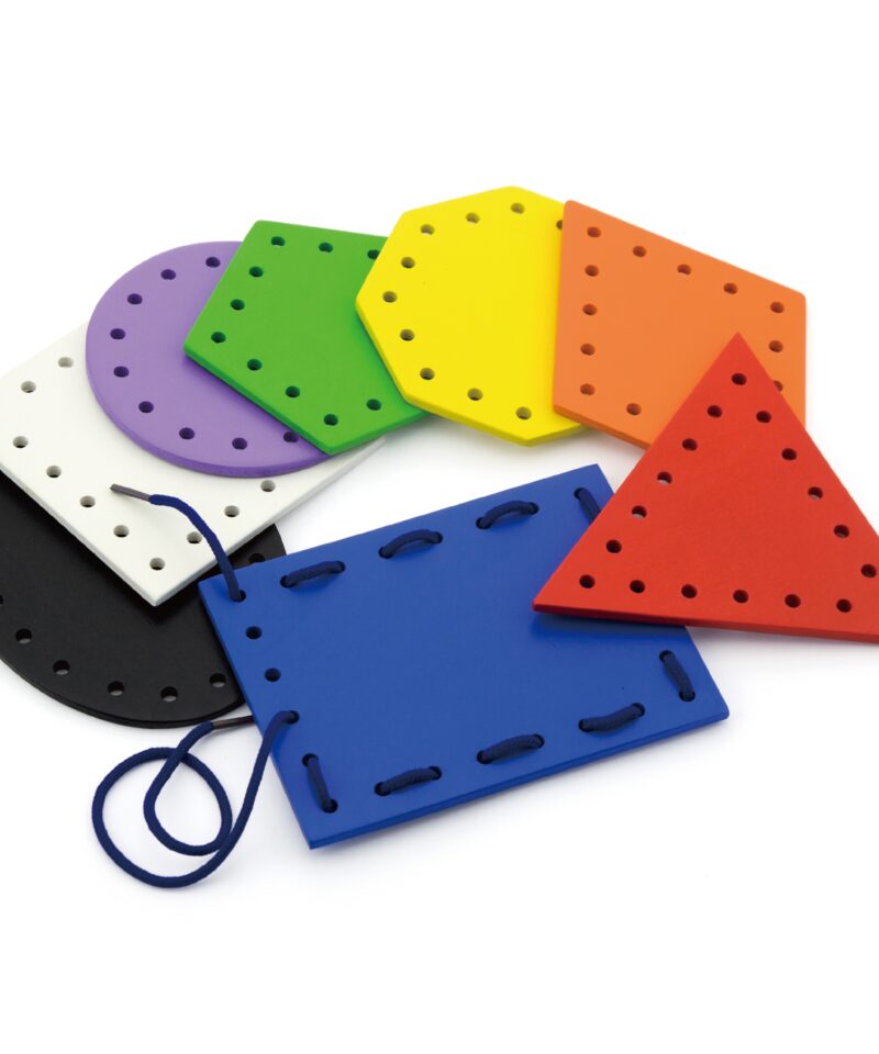 Puidust lõnganöörimismäng lastele peenmotoorika arendamiseks