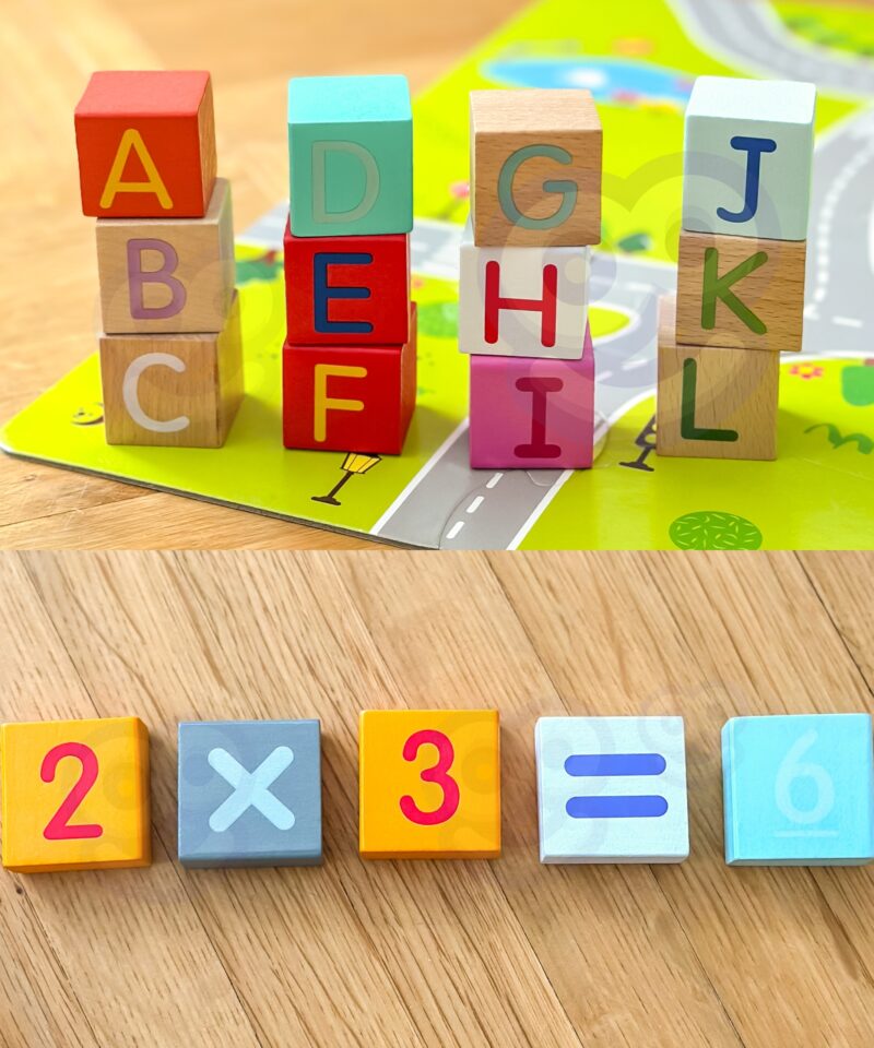 Puidust klotsid väikestele ehitajatele