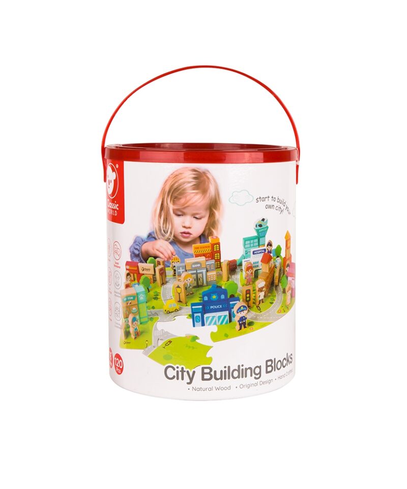 Puidust klotsid väikestele ehitajatele