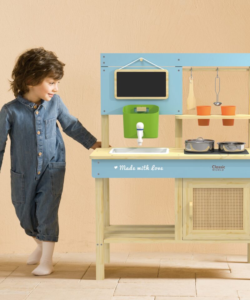 Puidust köögikomplekt lastele