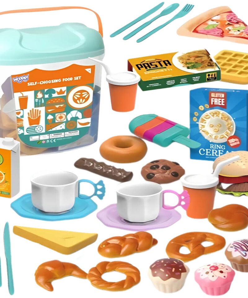 Laste toidumängu komplekt ämbris köögiseiklusteks