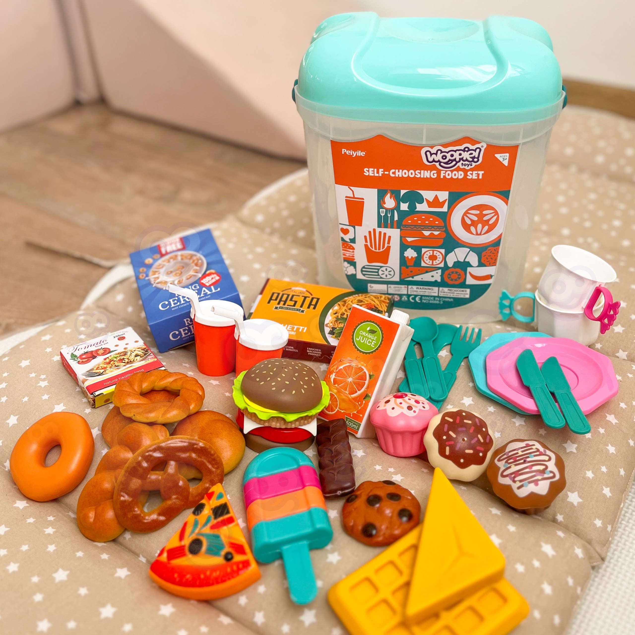 Realistlikud mänguasjad väikestele kokkadele