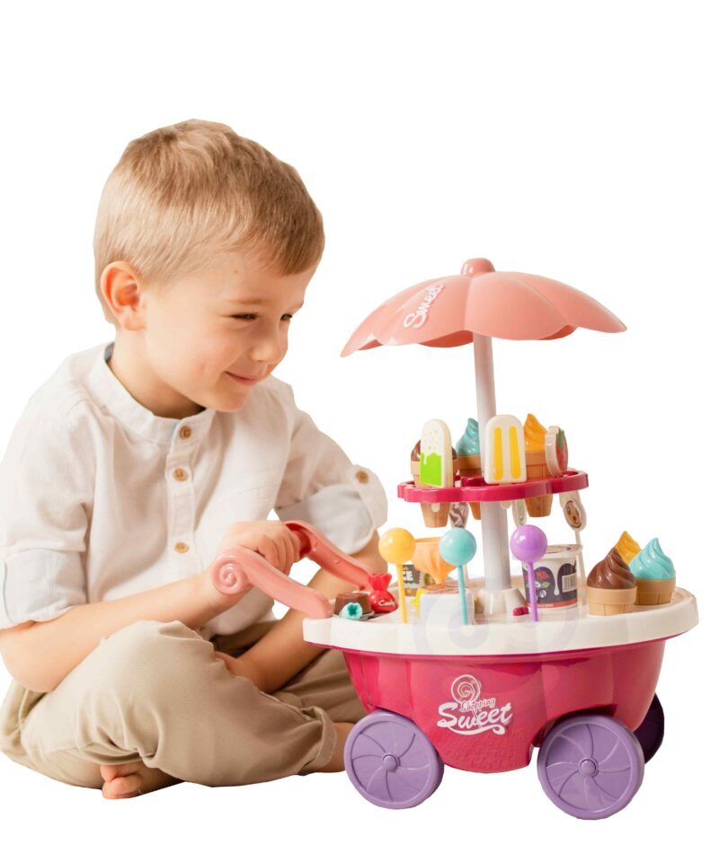 Jäätiseauto, mis õpetab põhioskusi