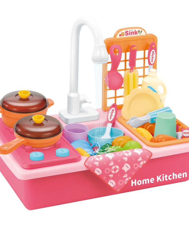 Mänguköök kraani ja valamu funktsioonidega