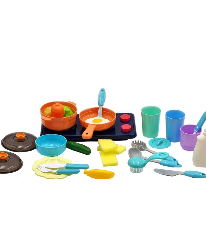 Mänguköök kraani ja valamu funktsioonidega