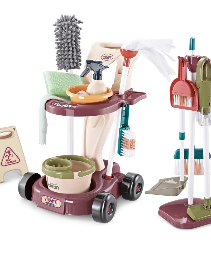 Mängukomplekt väikestele koristajatele