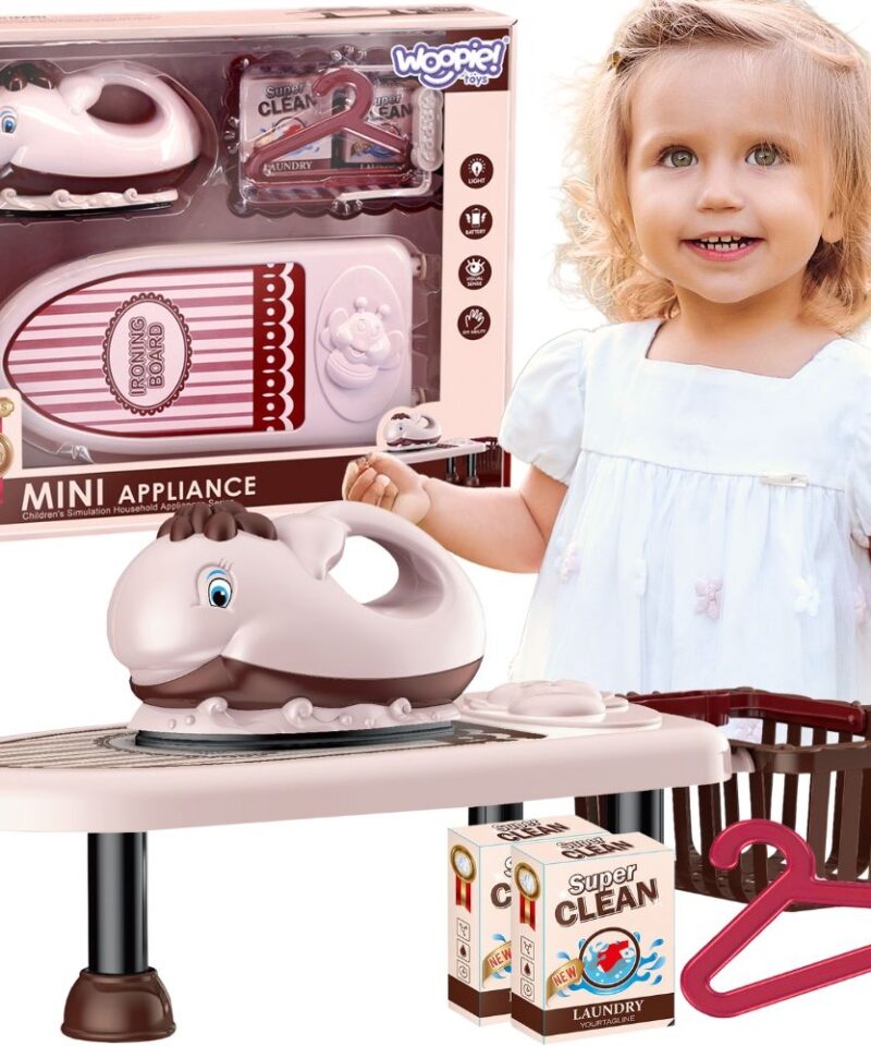 Laste triikimiskomplekt mänguks komplektis