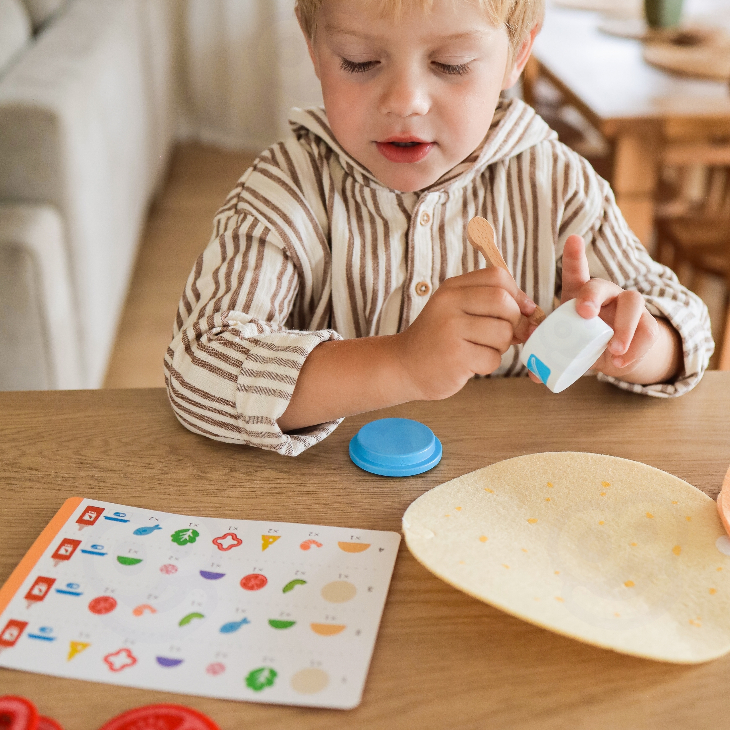 Mängukomplekt maitsvate roogade loomiseks