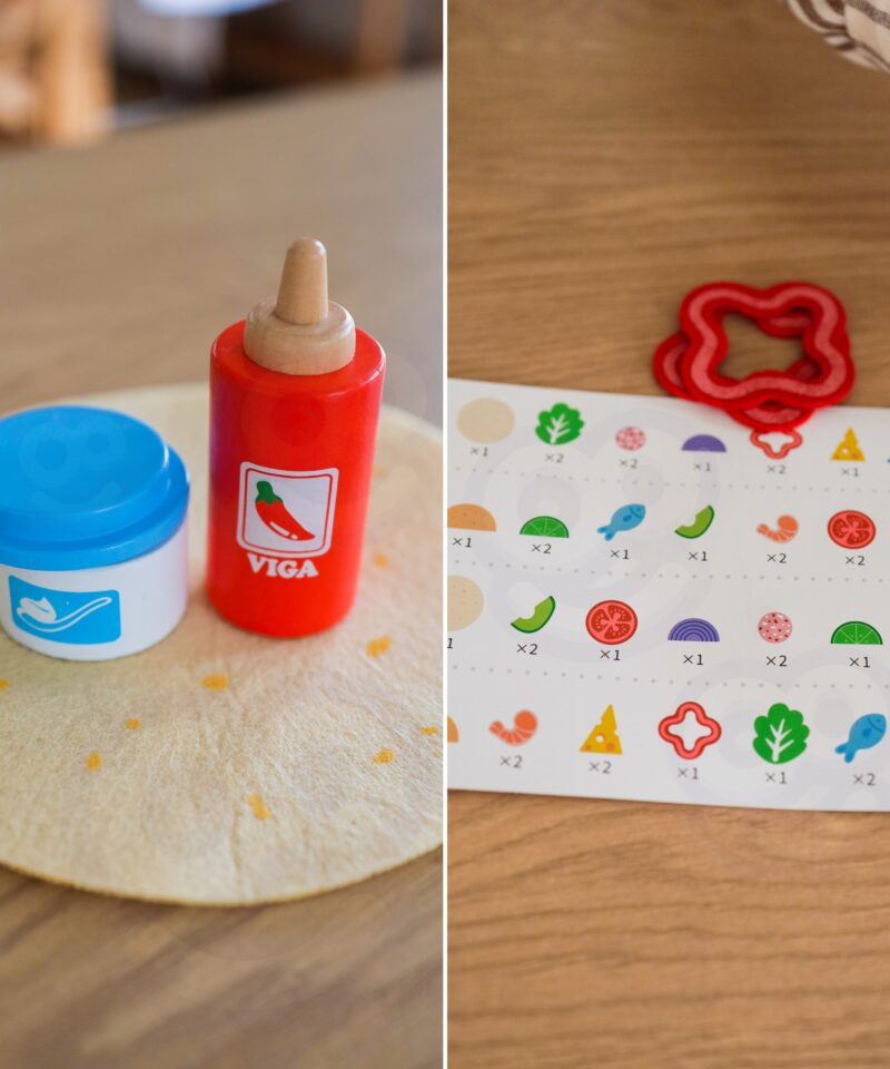 Mängukomplekt maitsvate roogade loomiseks