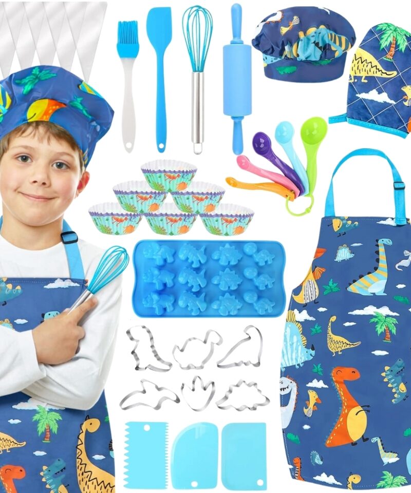 Laste Dino Kokkade Komplekt köögis