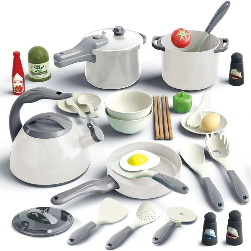 Laste köögimängu komplekt mängimiseks