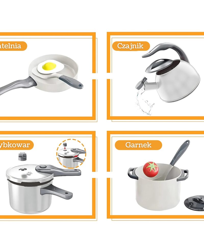 Lastele mõeldud köögimängu komplekt