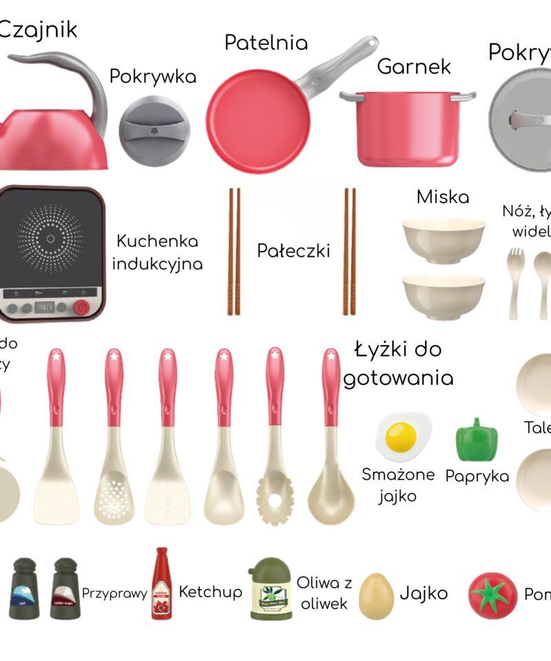 Söögiriistad väikesele kokale