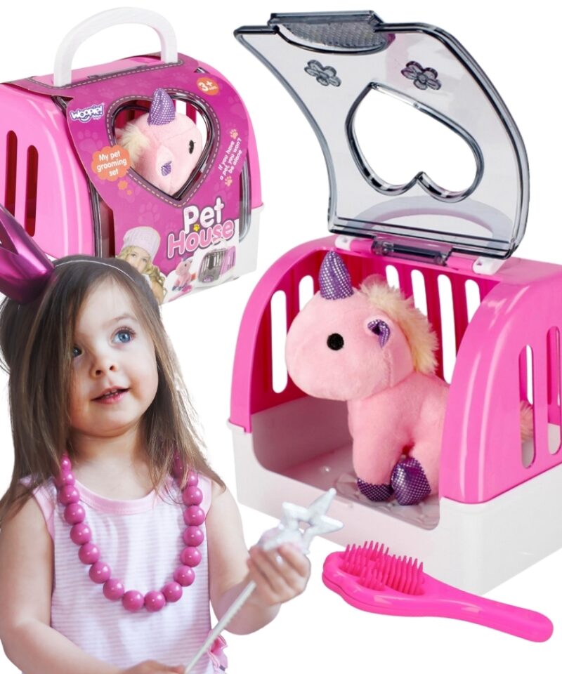 Laste ükssarviku hoolduskomplekt mängimiseks