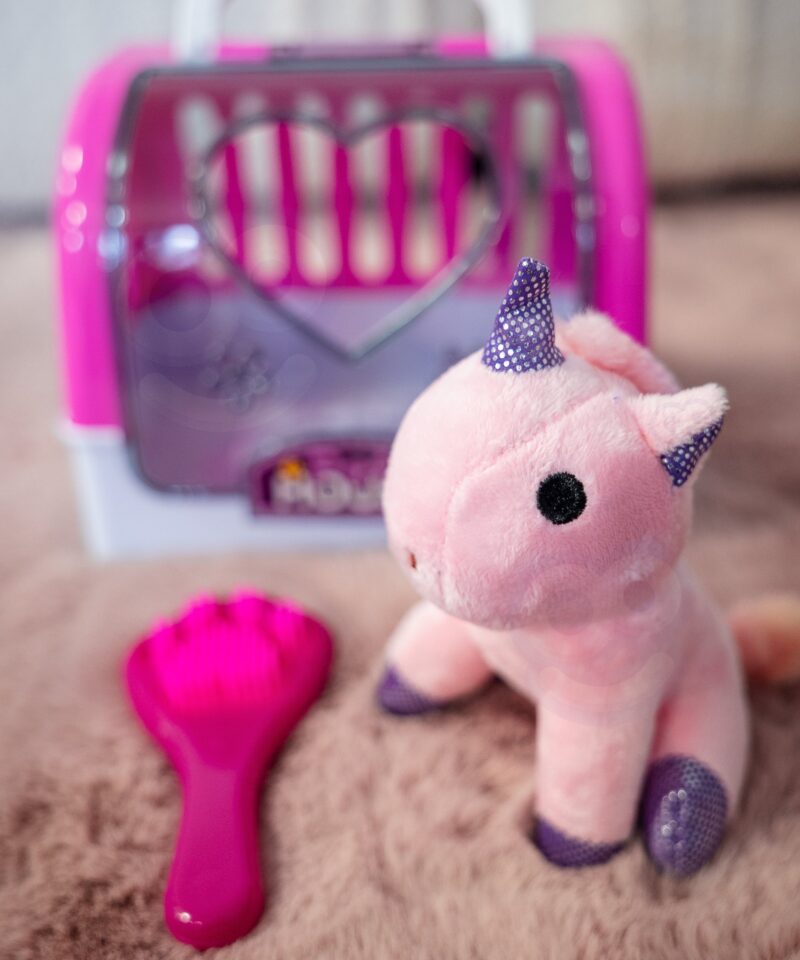 Kaasaskantav loomamaja ükssarvikuga