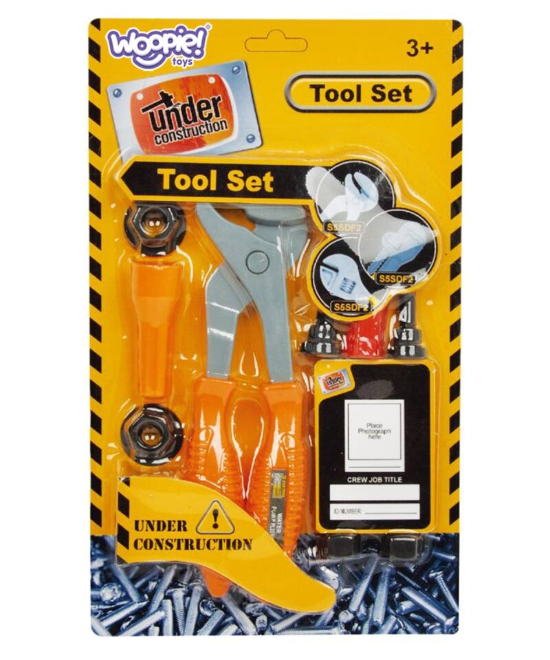 Ohutu ja värvikas tööriistakomplekt