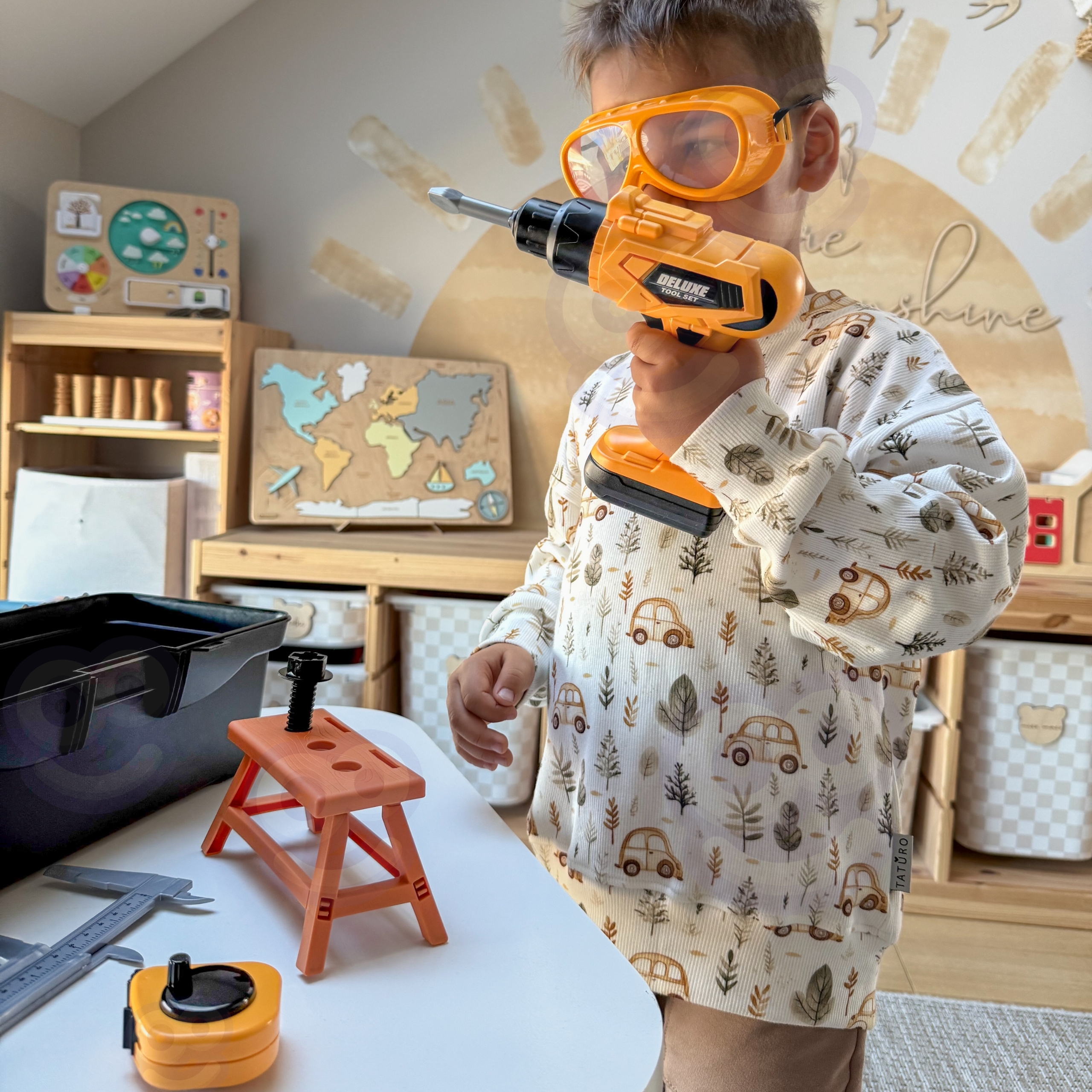 39-osaline laste tööriistakomplekt