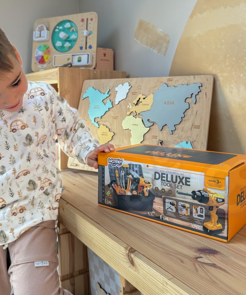 Turvaline ja vastupidav laste mängukomplekt