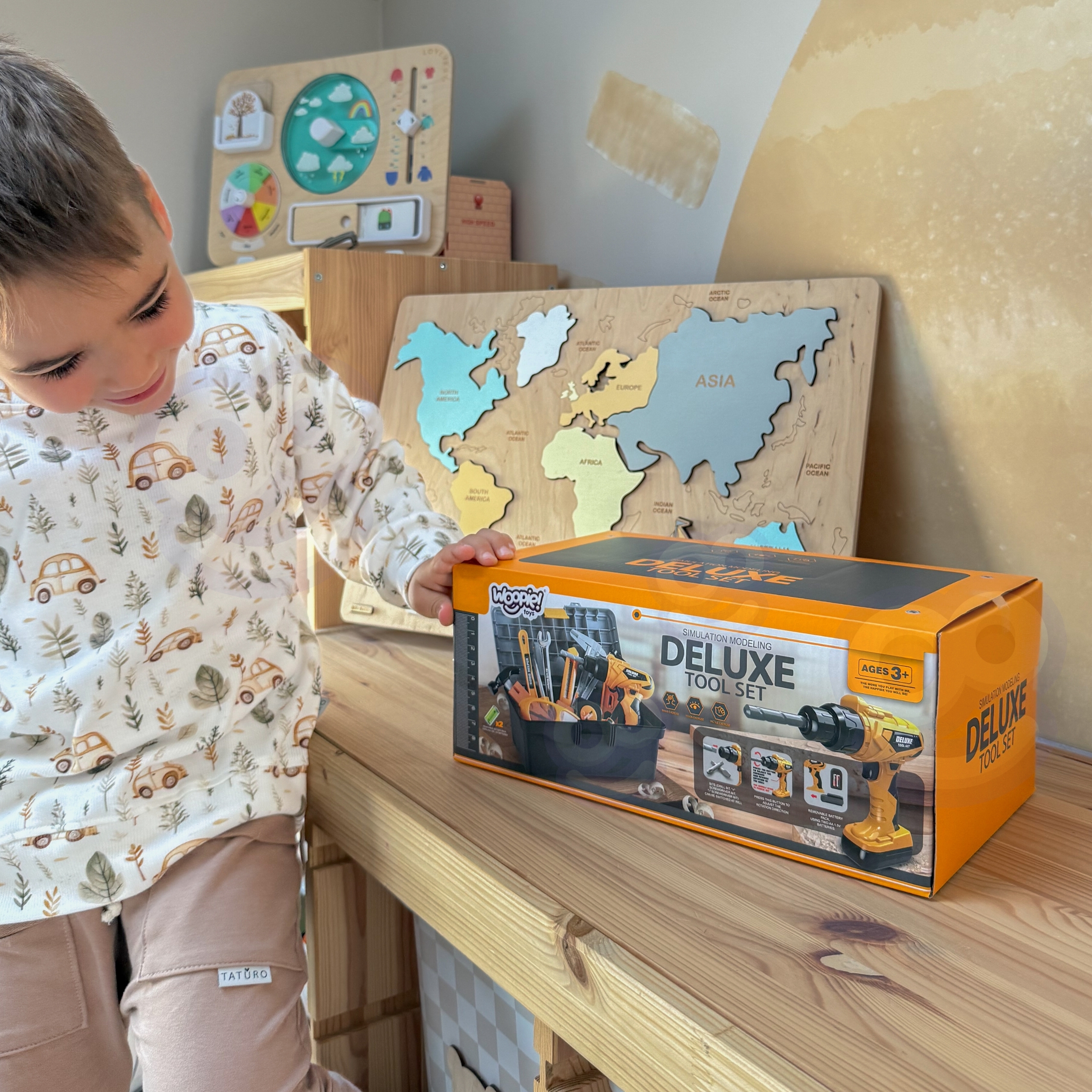 Turvaline ja vastupidav laste mängukomplekt