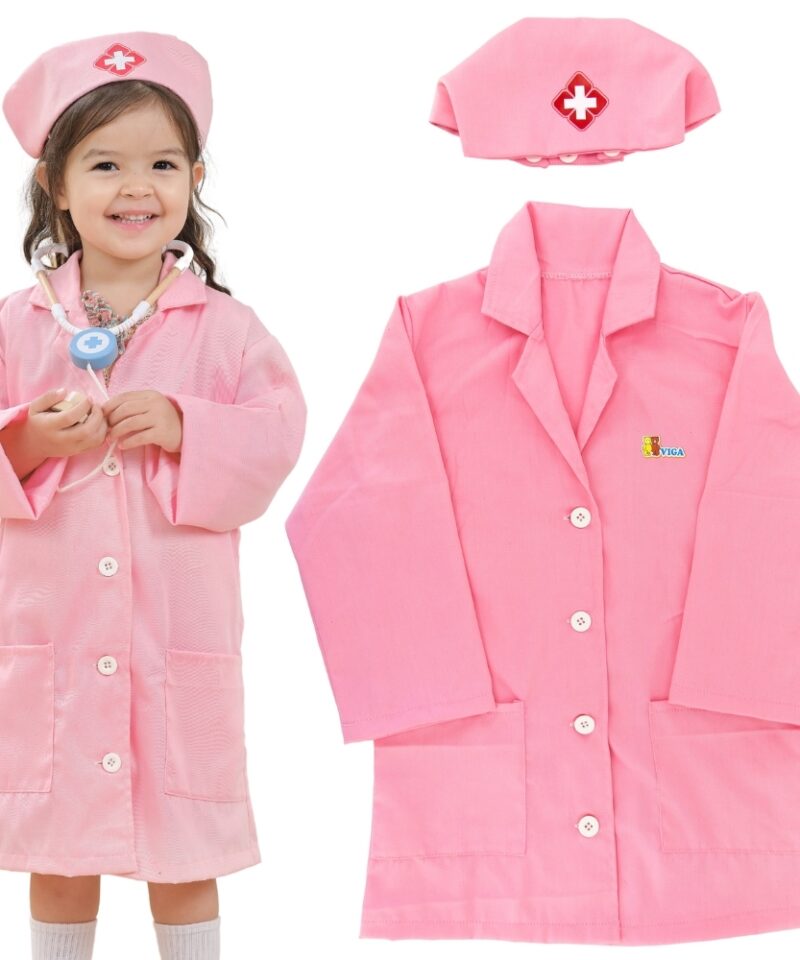 Roosa õekostüüm väikestele