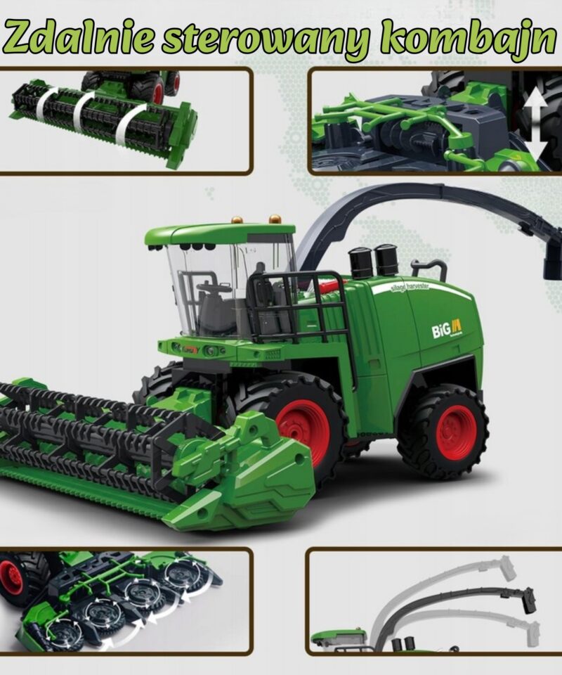 Põllumajandusmasina juhtimise mänguasi