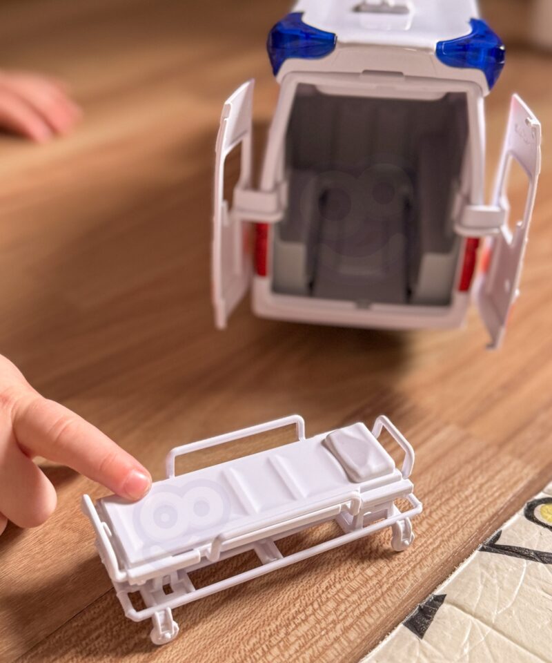 Päästetööde mängukomplekt realistlike detailidega