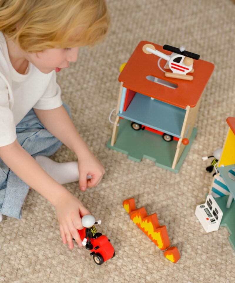 Laste tuletõrje mängukomplekt