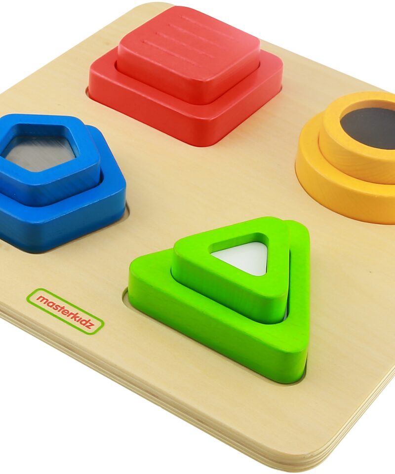 Montessori sorter värvide ja kujunditega