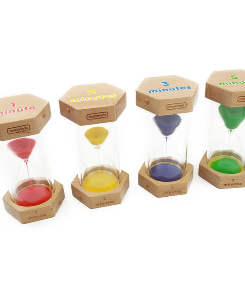 Lastele mõeldud liivakellade komplekt