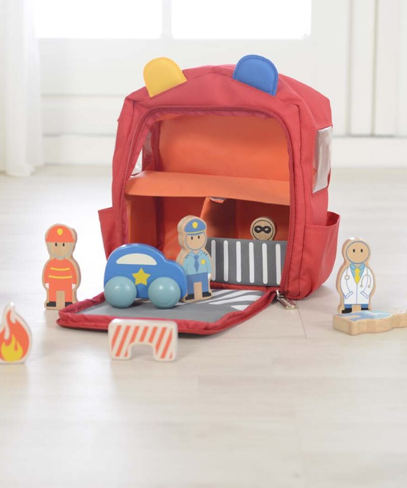 Seljakott, mis muutub mängukeskuseks